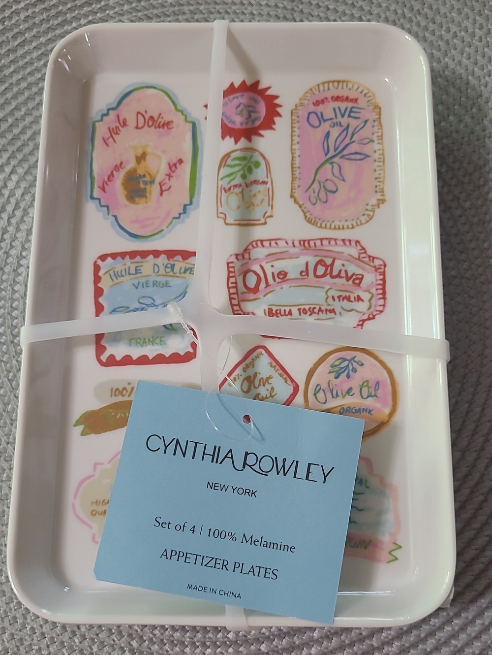 Cynthia Rowley Appetizer Plate/Trays